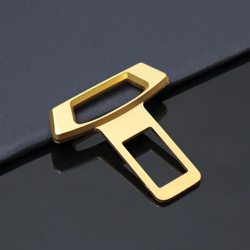 Metal car interior silencer insert in matte black, gold or silver colour options