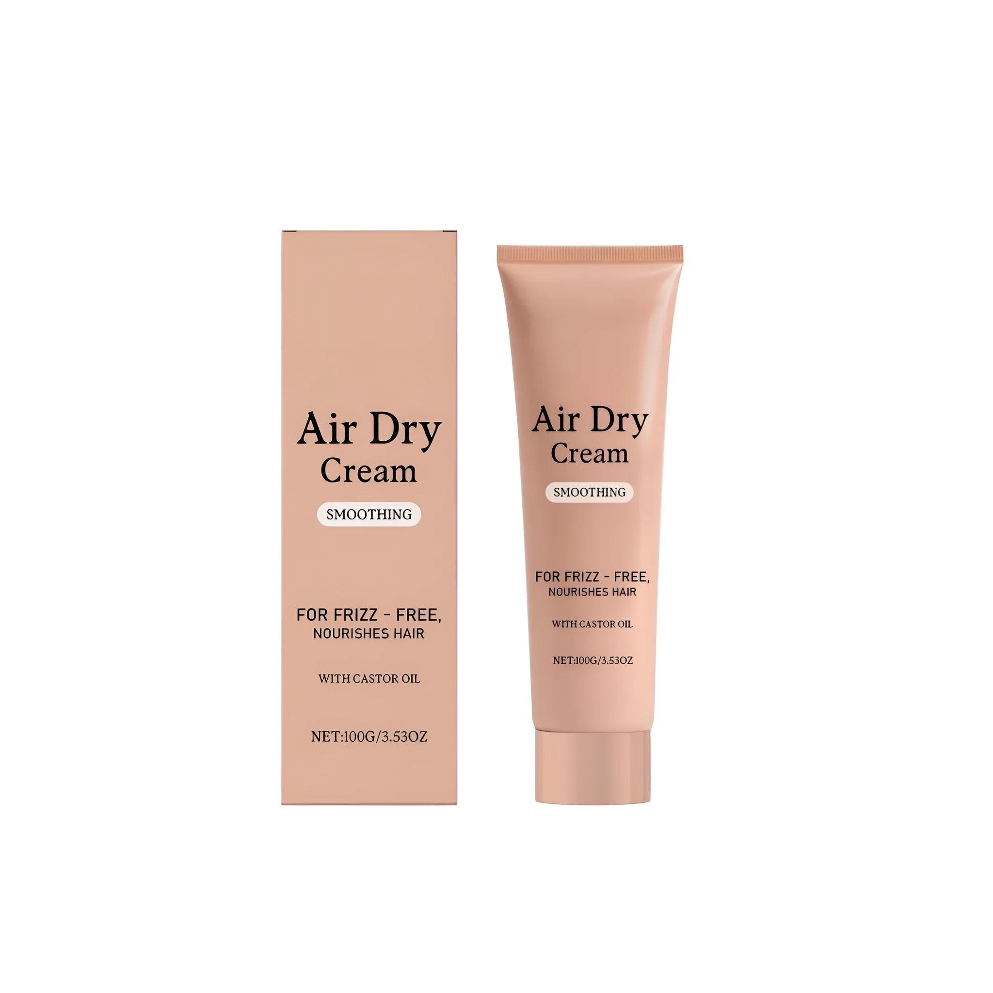 White tub of 100g hair softening care cream with keratin and coconut oil.