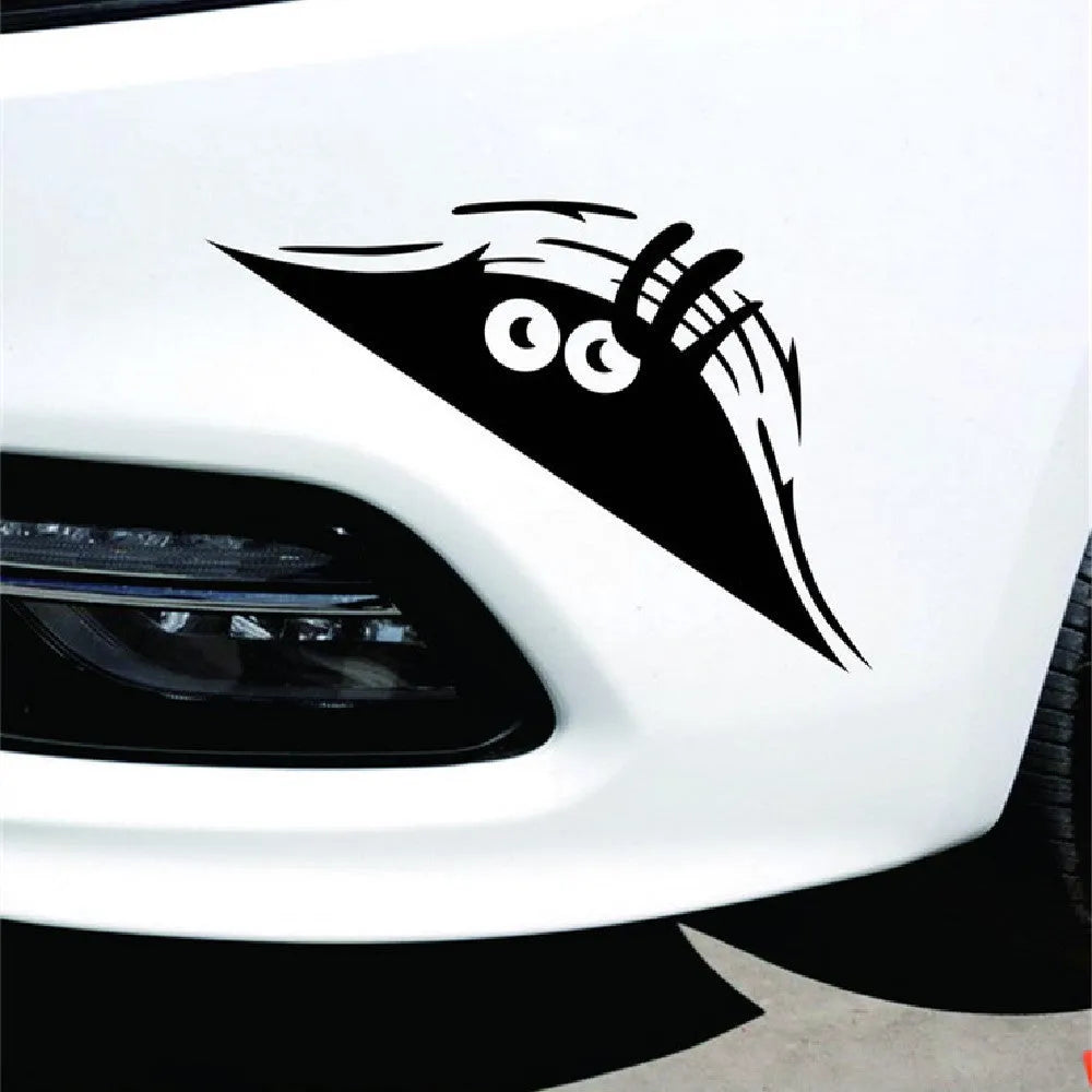 Set of four self-adhesive body sticker designs showing smiley and angry faces.