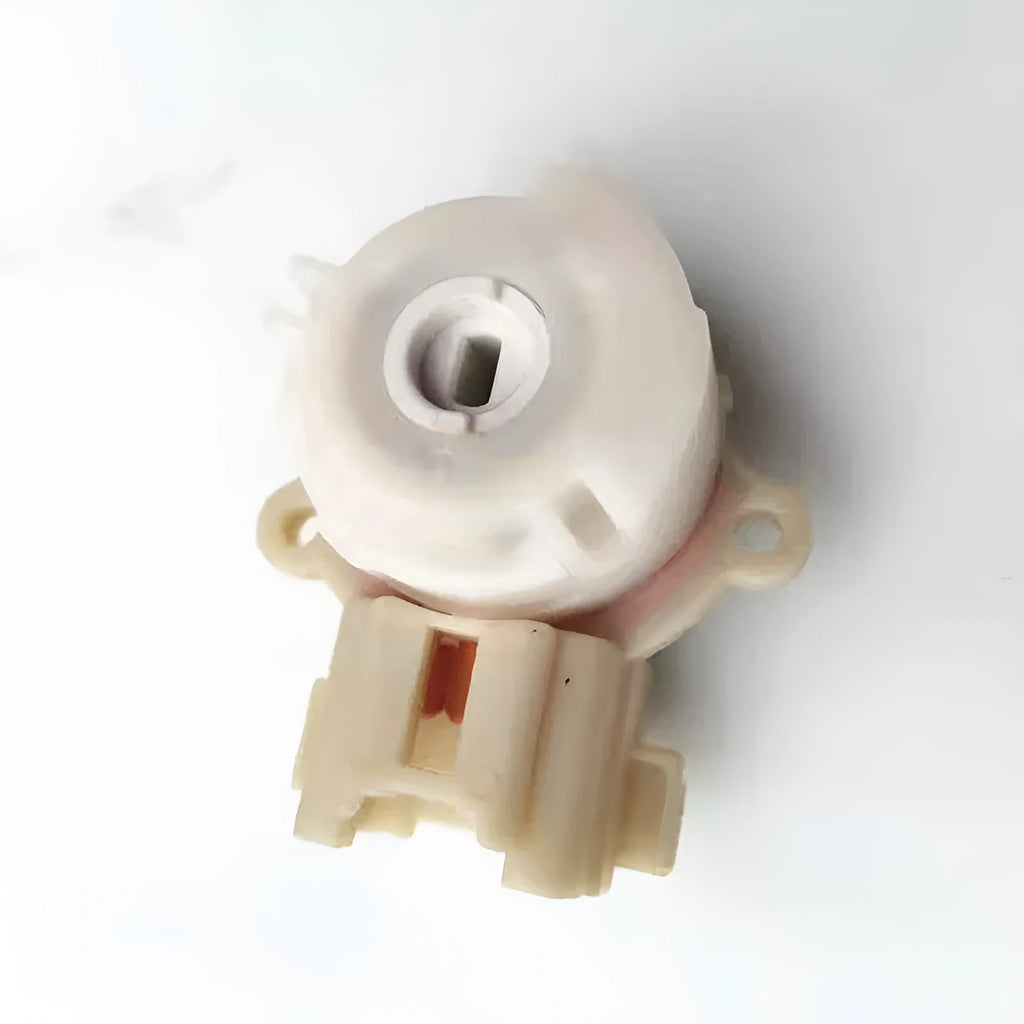 White ignition lock plug component for Senya M80 and S80 vehicle ignition systems