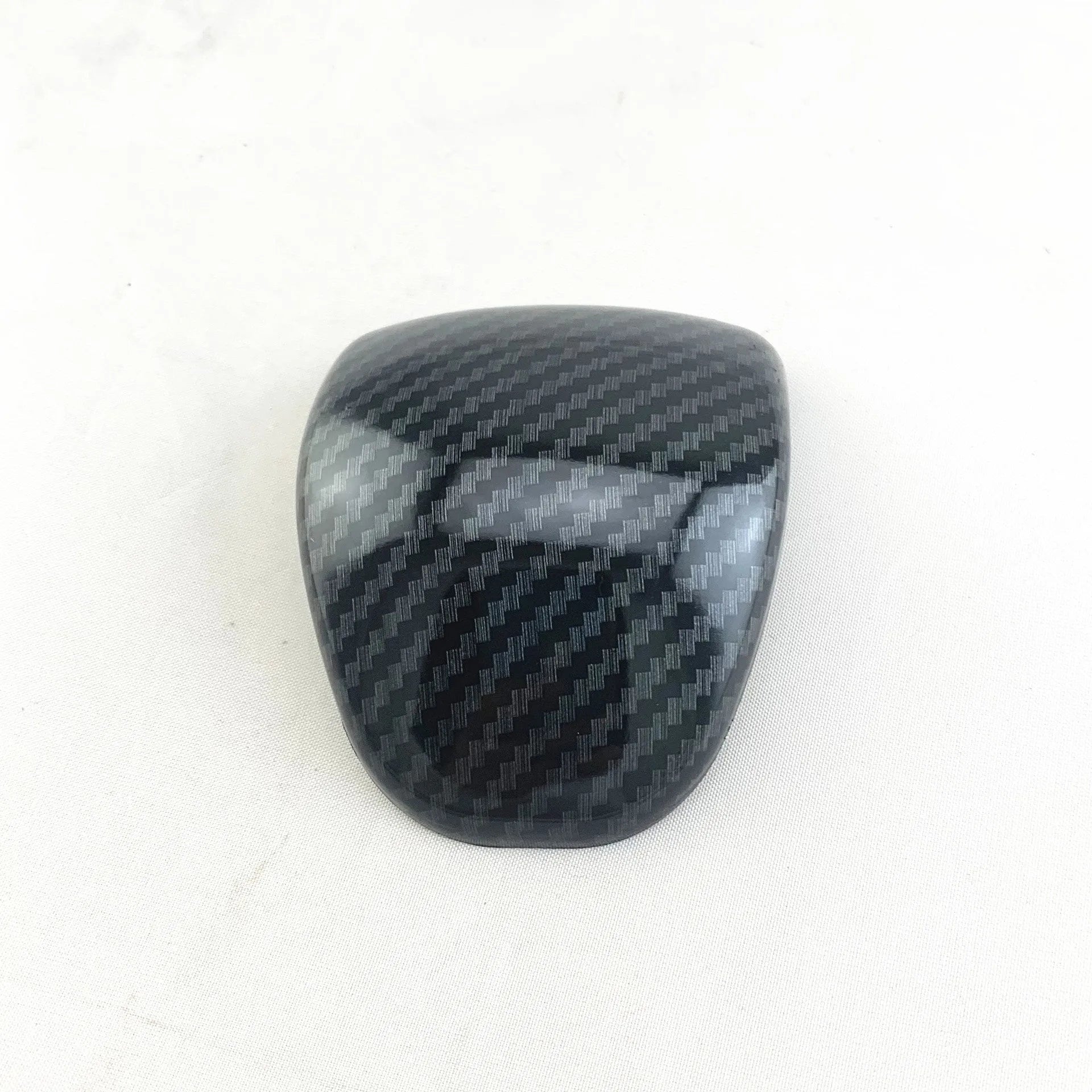 Carbon fibre textured ABS plastic gear shift cover for car interior decoration