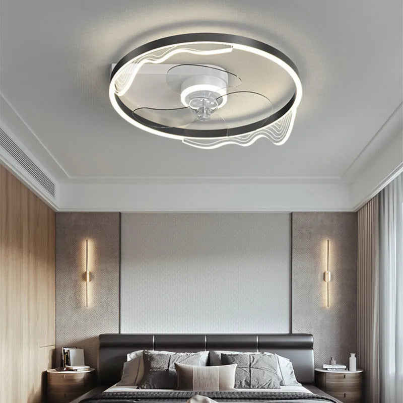 Nordic style simple modern ceiling lamp with iron construction for children's rooms and corridors