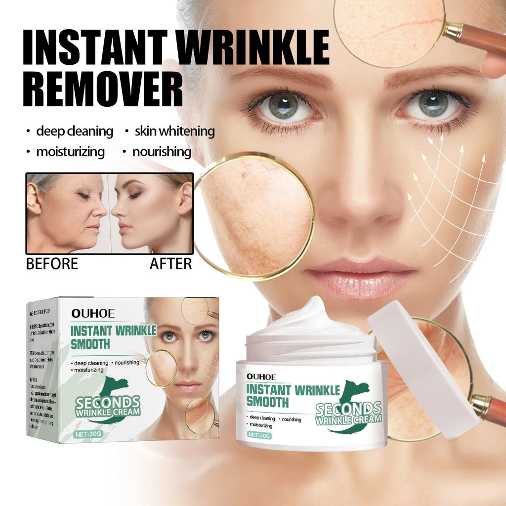 30g anti-aging anti-wrinkle face cream in standard packaging with hydrating formula