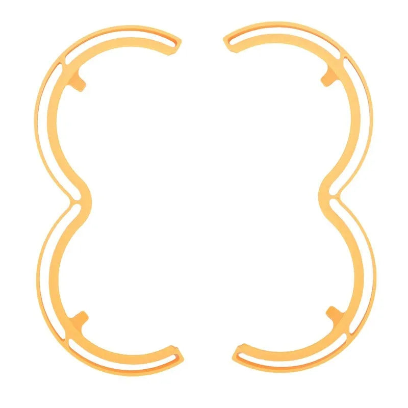 AVATA2 paddle blade anticollision coil in orange ABS material, size 8.5 by 20.5 by 2 cm