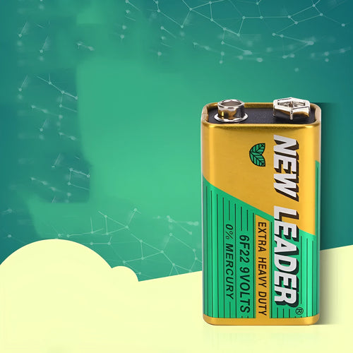 Xinlida 9V 6F22 alkaline square battery for walkie-talkies and microphones