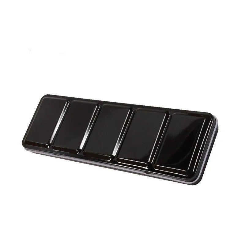 Tinplate watercolour paint box in square shape with three folding size options