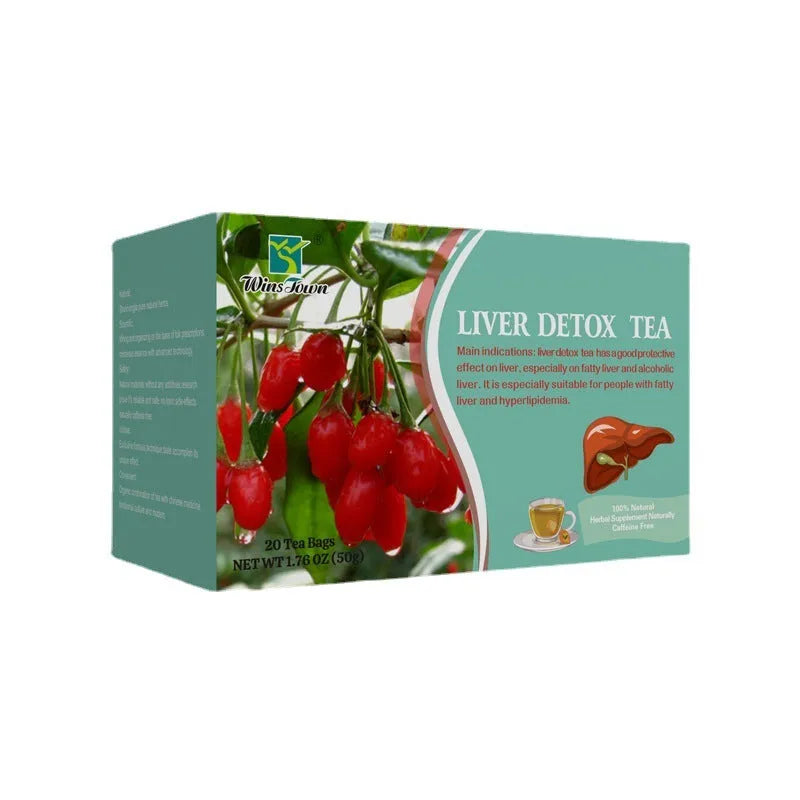 50g loose leaf herbal substitution tea blend in box packaging with medicine and food homology labelling