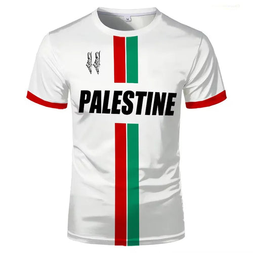 Men's black 3D printed football pattern t-shirt with short sleeves and street fashion styling