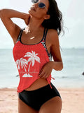 Women's loose fit tangini style bikini briefs for sports in multiple colour options