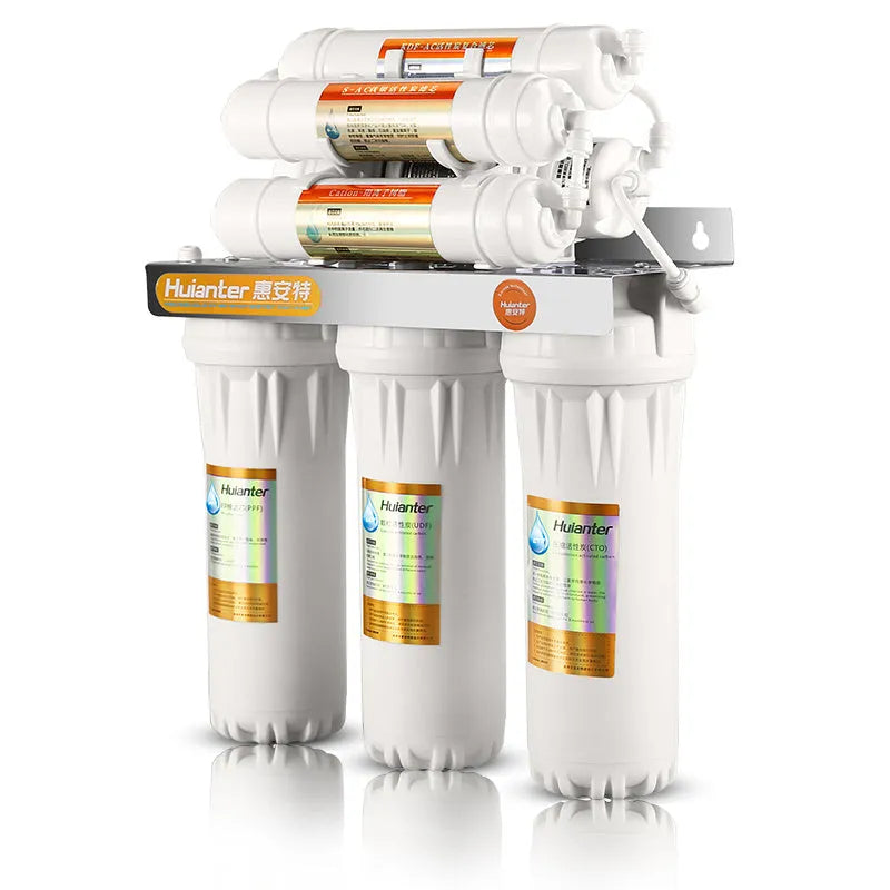 White plastic water filter cartridge for household direct drinking water purifiers