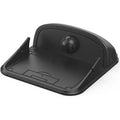 Silicone automobile phone holder Peak-X5 on car dashboard with phone attached