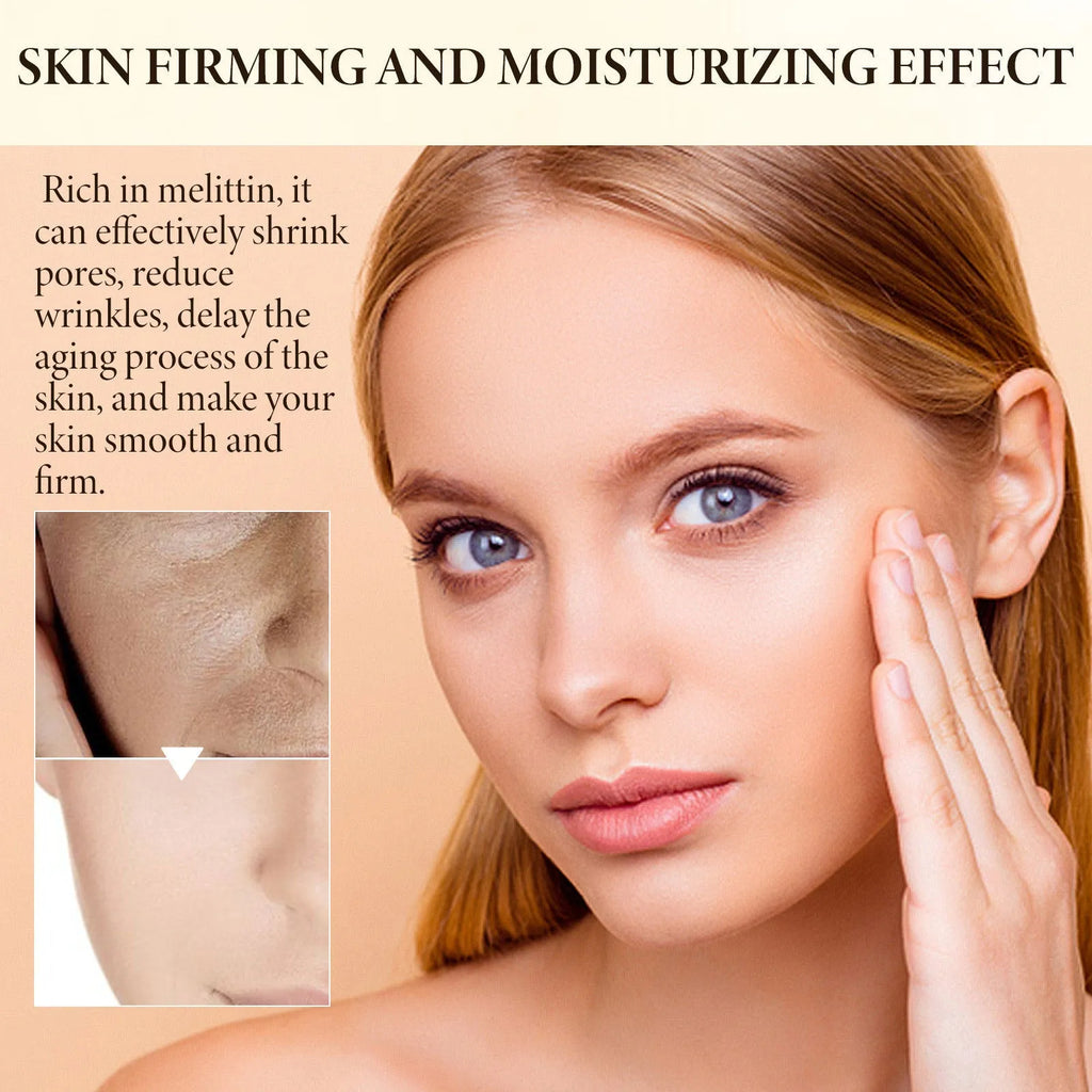 OUHOE Bee Firming Cream 30g hydrating nourishing face moisturiser container