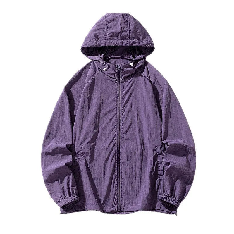 Youth outdoor sports jacket in loose fit available in eight colours including wine red and navy blue