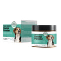 150g dog breath tooth cleaning powder container for canine dental care