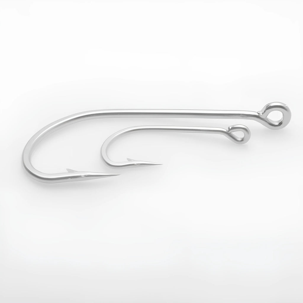 Stainless steel sea fishing hooks in multiple specifications for ocean boat fishing targeting weever, snakehead and seahorse