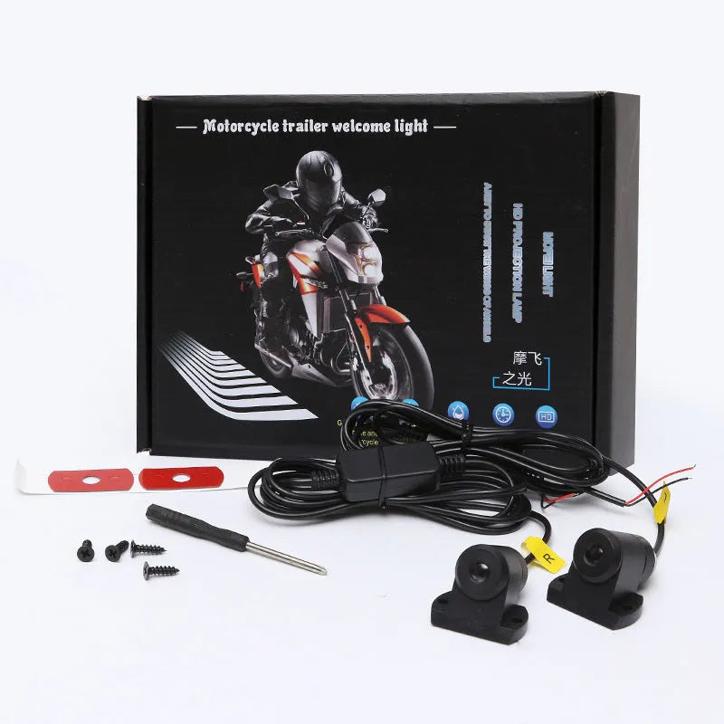 Motorcycle chassis ambience light in aviation aluminium alloy with 3W LED, blue colour option