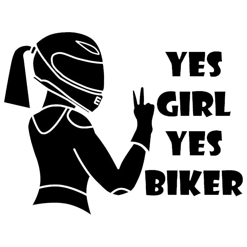 Anime girl character car decorative waterproof sticker measuring 16cm by 15cm