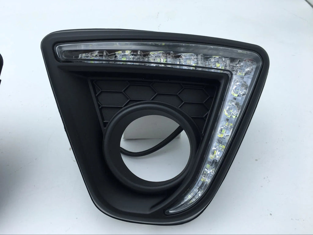 Mazda CX-5 daytime running light LED lamp unit with electroplated housing.