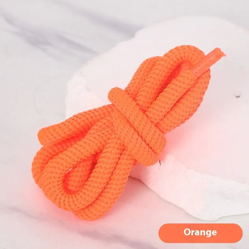 Oval shoelace adapter rope in multiple colours showing length options from 120cm to 160cm.