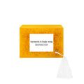 Turmeric Cleansing Mousse Facial Cleaning Pad set with 30 pads and ginger soap products