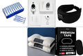 White electronic sleep aid instrument with handheld remote design and adjustable intensity controls