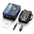 326 double tube night vision instrument with 3-inch IPS screen and 28mm lens for all-black outdoor observation