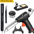 Black G102 alloy soldering gun with LED light, medium standard size 205x170mm