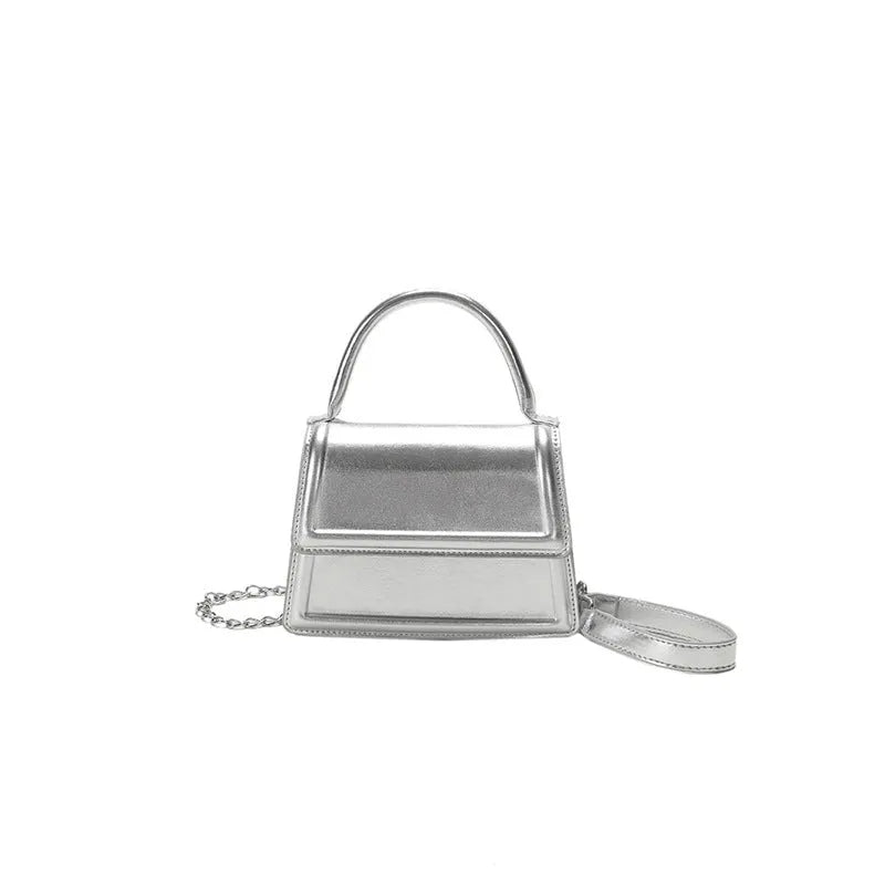 Retro square PU leather crossbody bag in multiple colour options