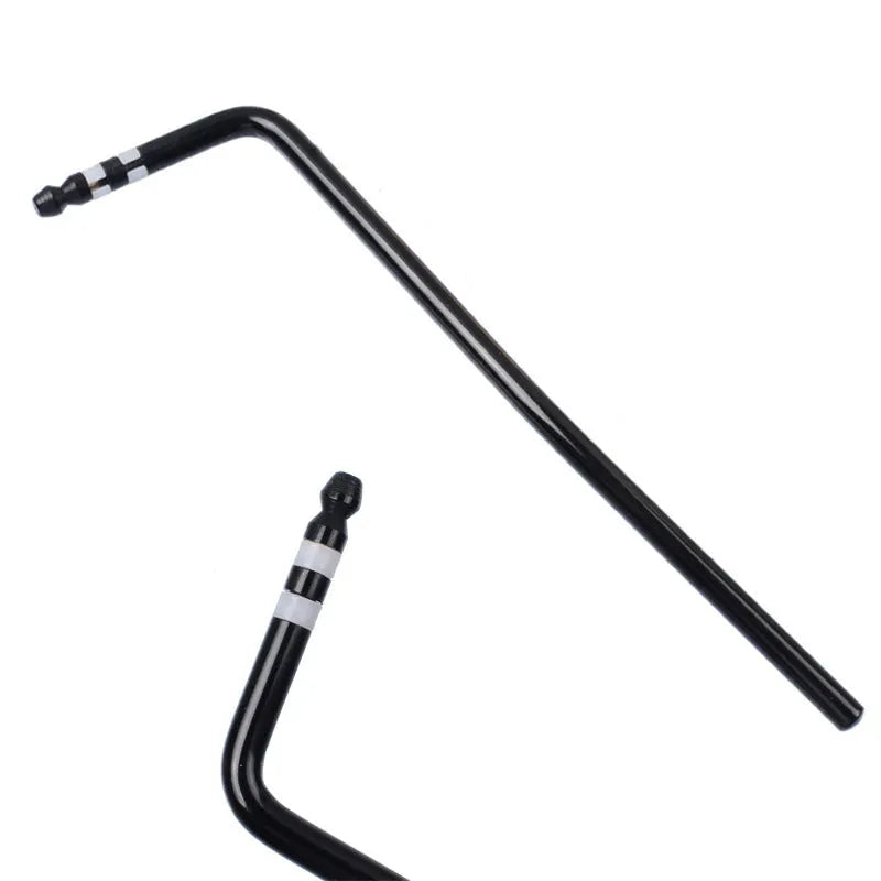 Guitar tremolo bar in black, gold, silver, and blue chrome finishes with direct plug-in design