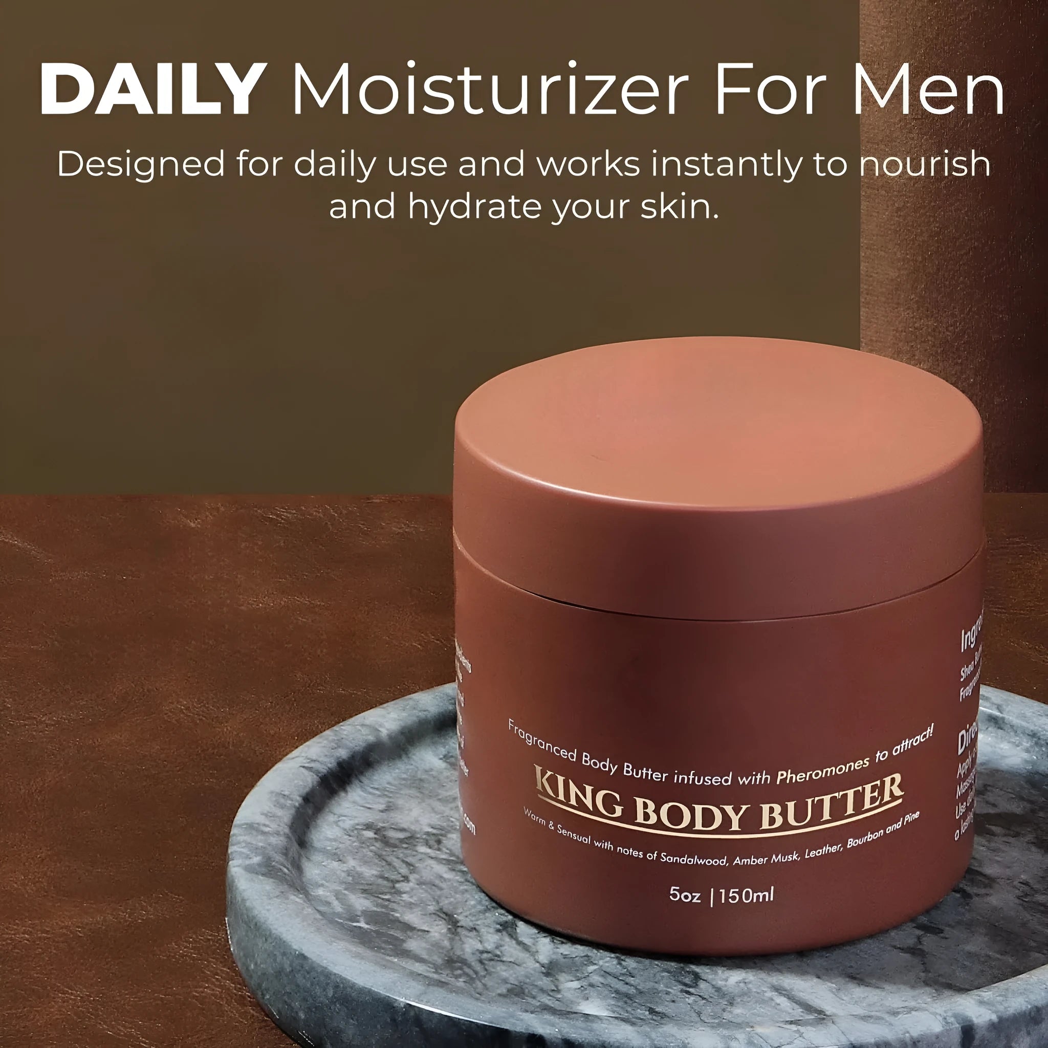 Moisturising body cream in single piece packaging for universal skin types