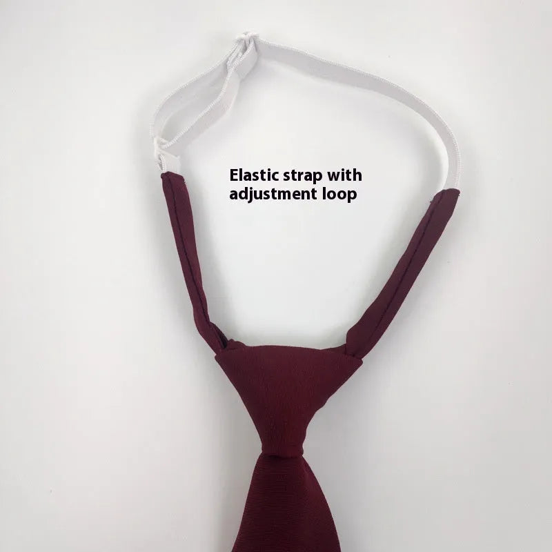 Men's solid colour cotton bow tie in arrow style showing navy blue option