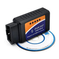 Compact dual-mode OBD2 Bluetooth automotive fault detector for engine diagnostics