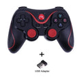 X3 Bluetooth wireless game controller for Android phones with mobile phone clip accessory