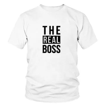 Blank men's round neck loose fit short sleeve t-shirt on a hanger