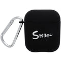 PC AirPods back cover case protector in black or pink with decorative style options