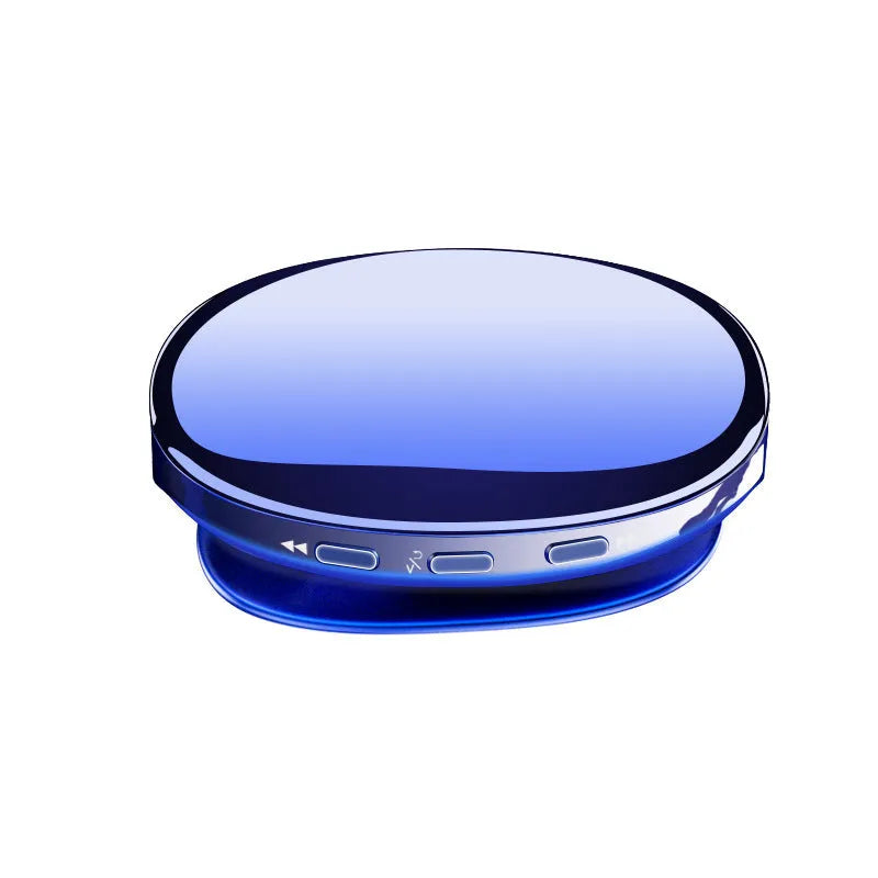 Bluetooth MP4 music player with OLED screen in black, blue or rose gold colours
