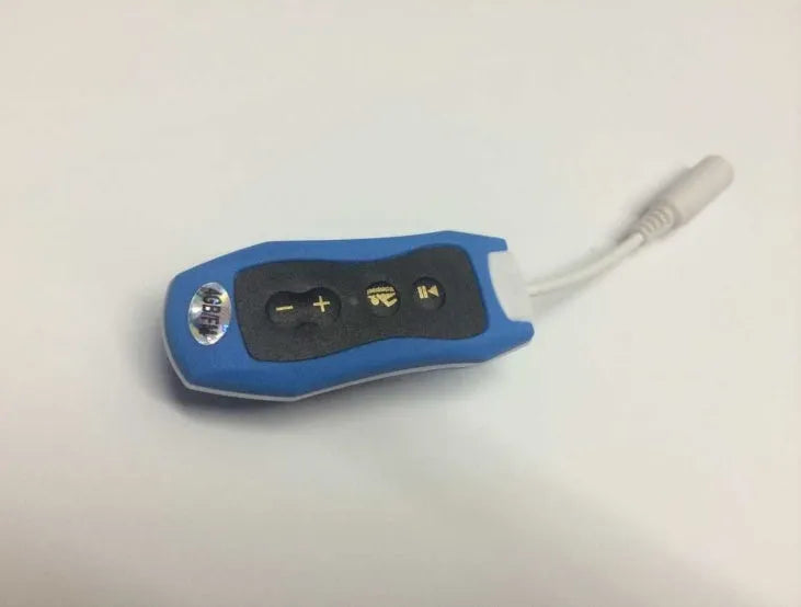IPX68 waterproof Bluetooth mini MP3 player for sports in various colours.