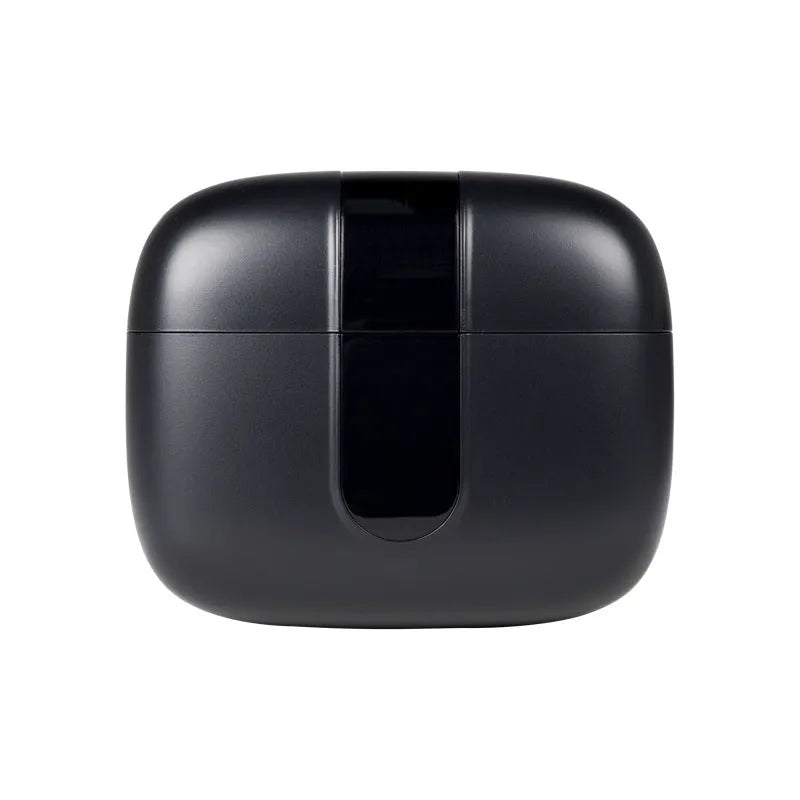 Jerry X08 wireless in-ear headphones with digital display showing pairing status