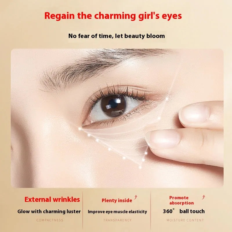 Red Upgrade Eye Anti-wrinkle Massage Essence Oil 20ml bottle for hydrating and firming eye care