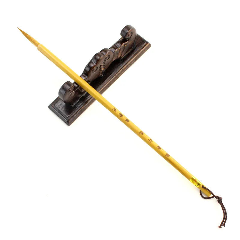 Langhao Hook Line Art Calligraphy Brush with wolf hair nib in size S