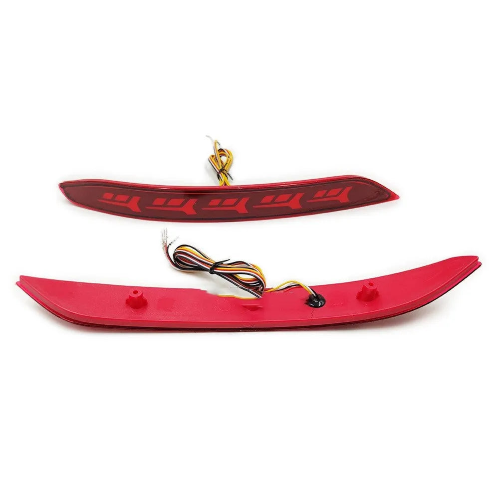 Volkswagen Sagitar rear bumper LED light with flowing water scan pattern
