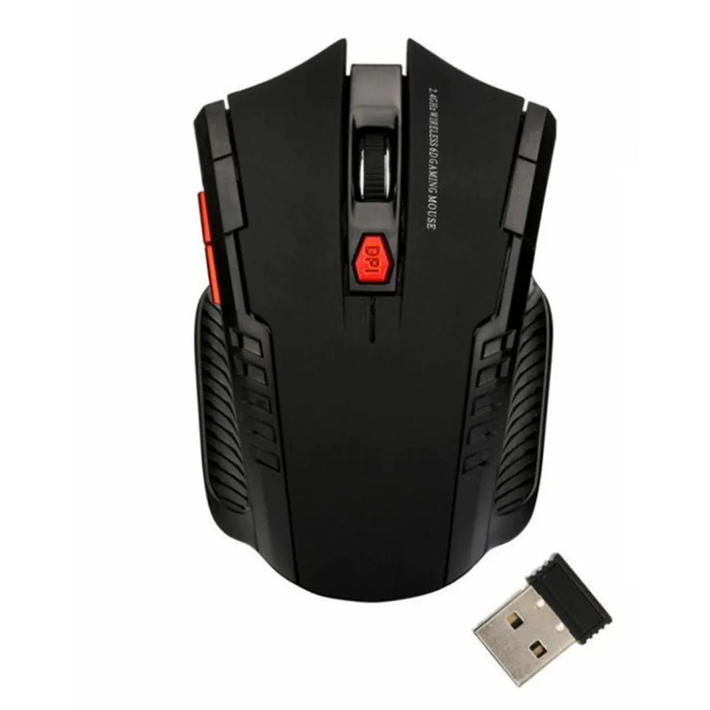 Macro Luminous colour-changing wired USB desktop mouse in black with scroll wheel