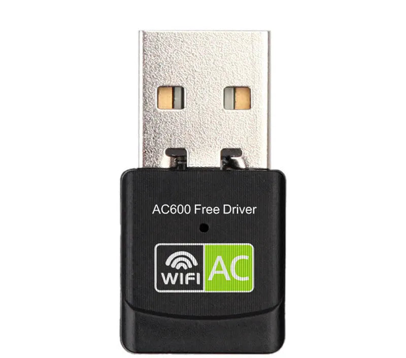 KR27AC mini USB wireless network card 600Mbps in black compact size