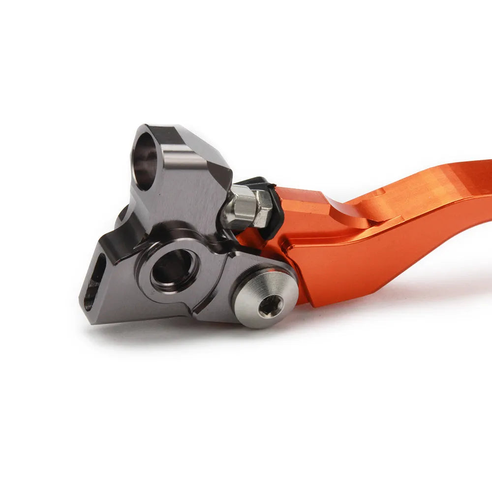 Cross Country CNC aluminium alloy clutch and brake lever set L83R83 in blue colour