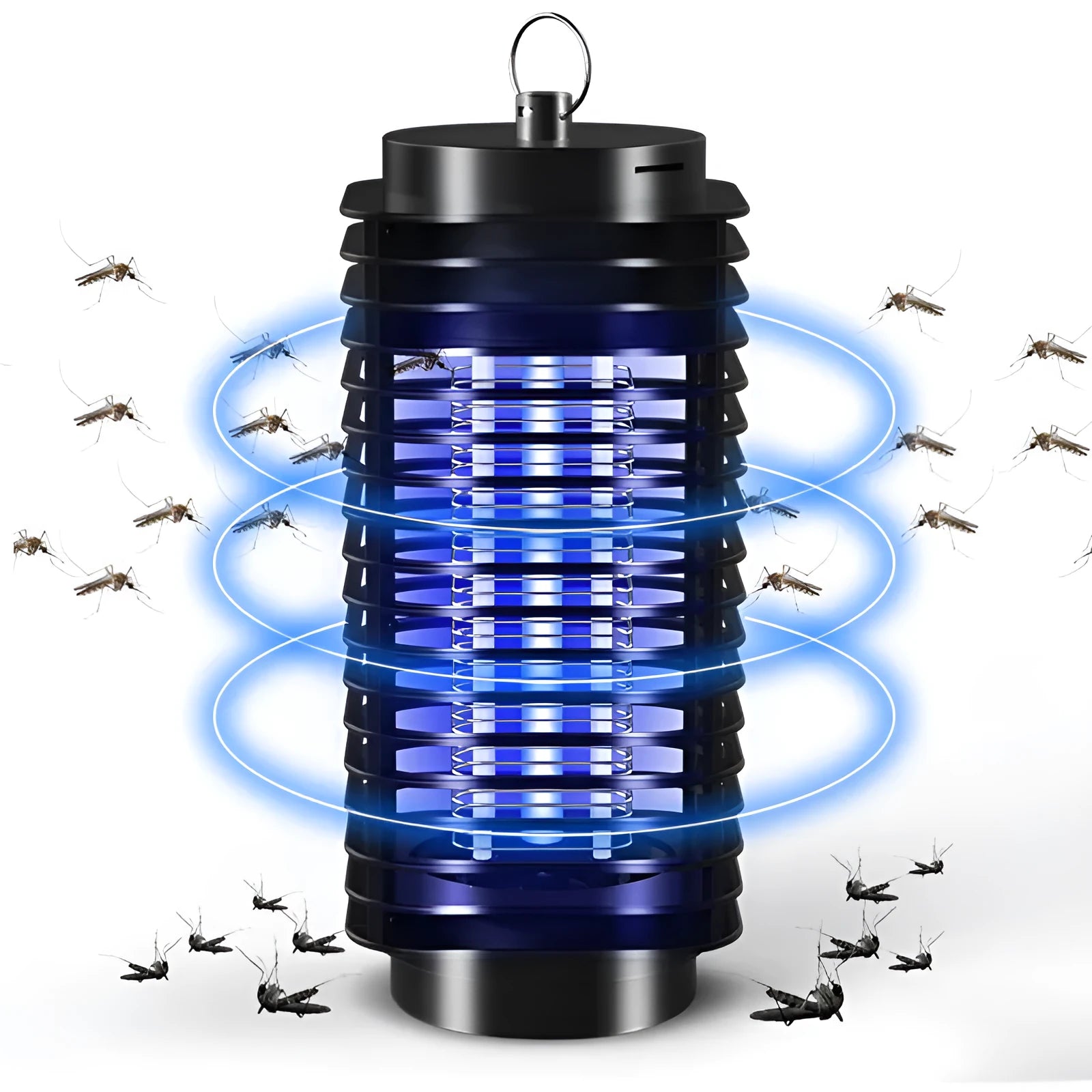 Black Hanging King Kong electronic mosquito killer unit for indoor pest control.