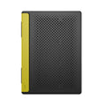 Portable alloy notebook stand 287x207x0.8 mm for laptops under 16 inches black or white