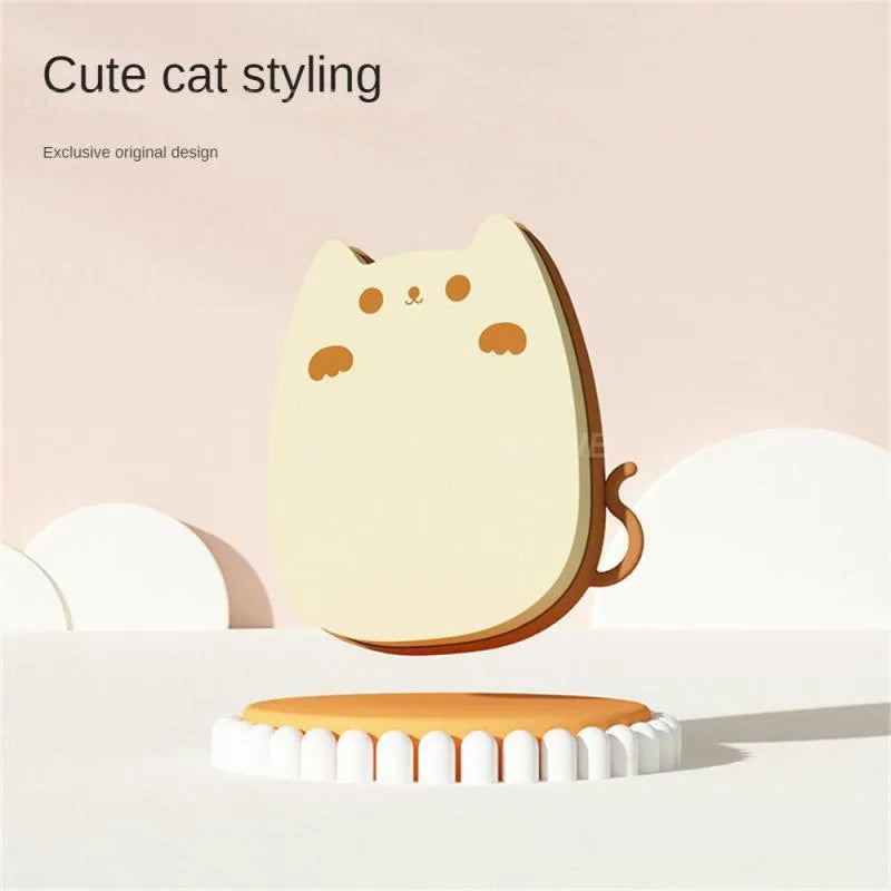 Brown sponge silicone pet comb and grooming brush for cat and dog hair removal.