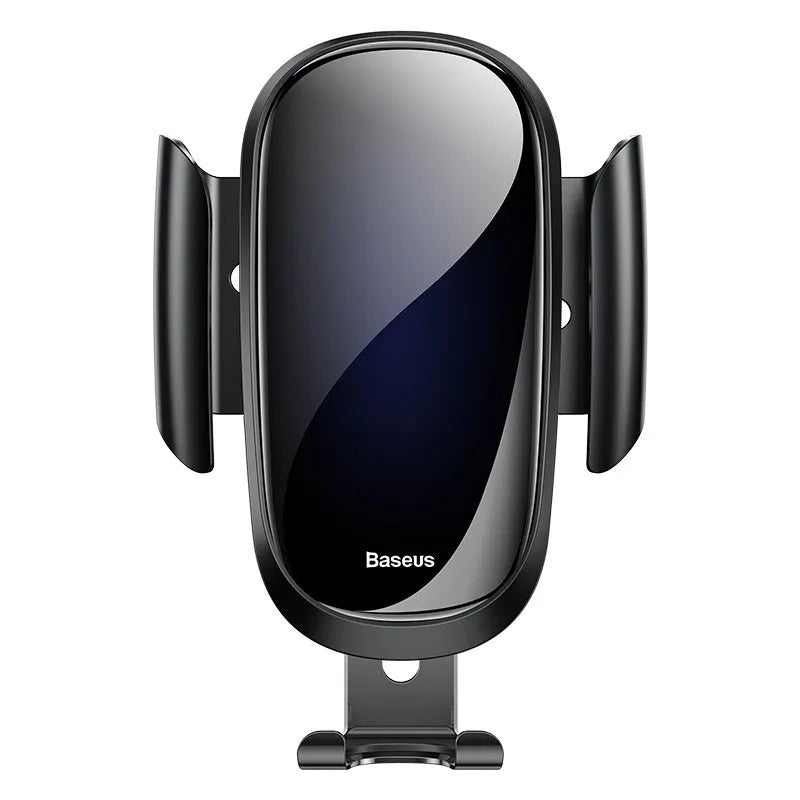 Smart universal car bracket shown in black, blue, and silvery colour options.