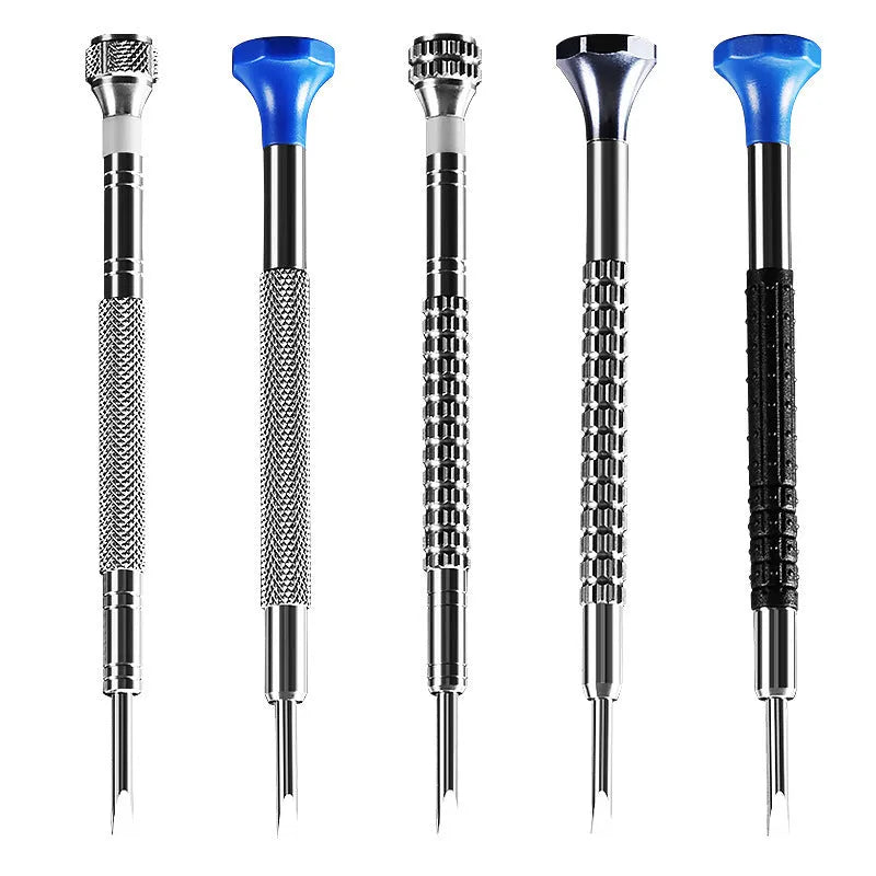 Watch repair tools precision screwdriver set with 10 pieces and 20 spare drill bits