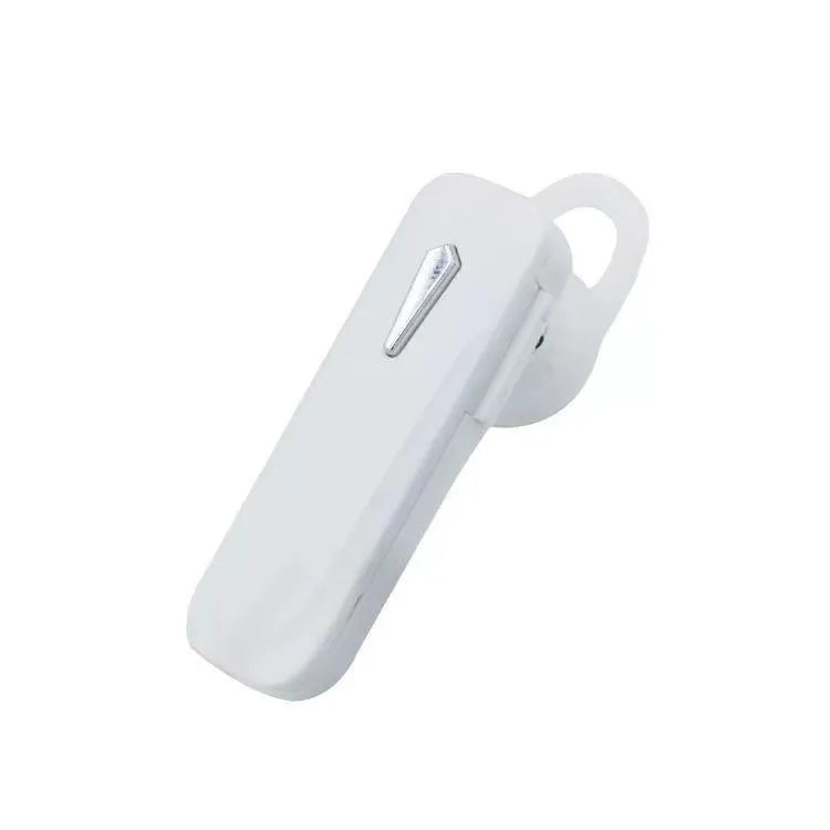 M163 wireless Bluetooth car headset for hands-free driving in black and white colour options